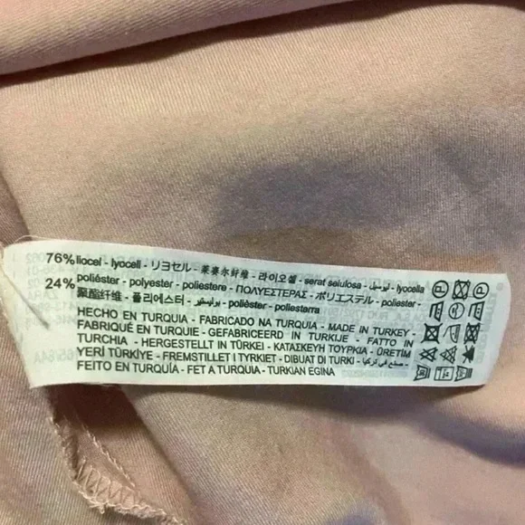 Zara Denim Dress Button Down Dusty Pink Side Tie
Mini Dress Flirty - Picture 10 of 10